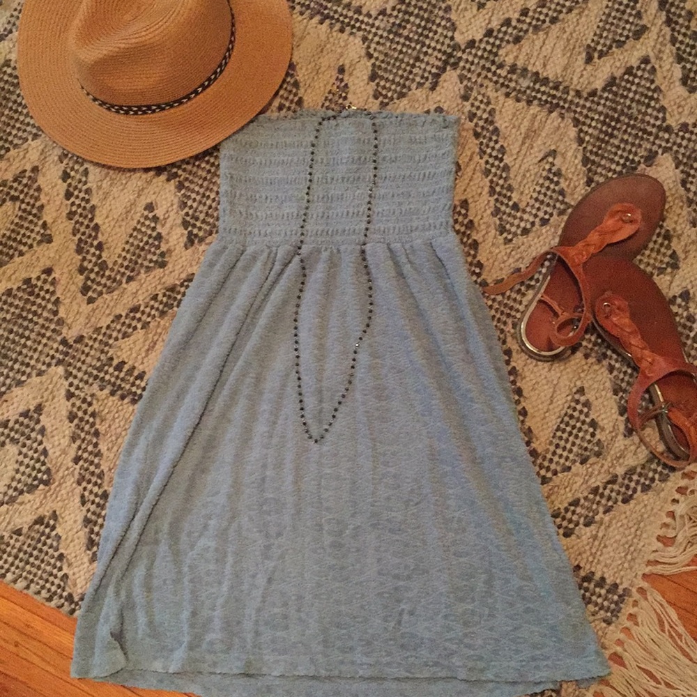 Juicy Couture cozy strapless dress